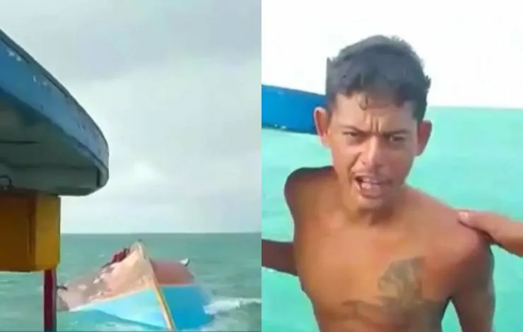 Pescadores ficam à deriva por seis dias na costa da Bahia; veja vídeo