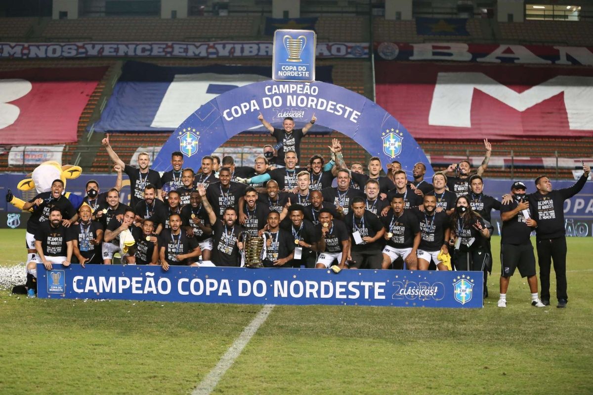 O Ceará ganhou seu bicampeonato em 2020, sobre o Bahia. Foto: Ceará