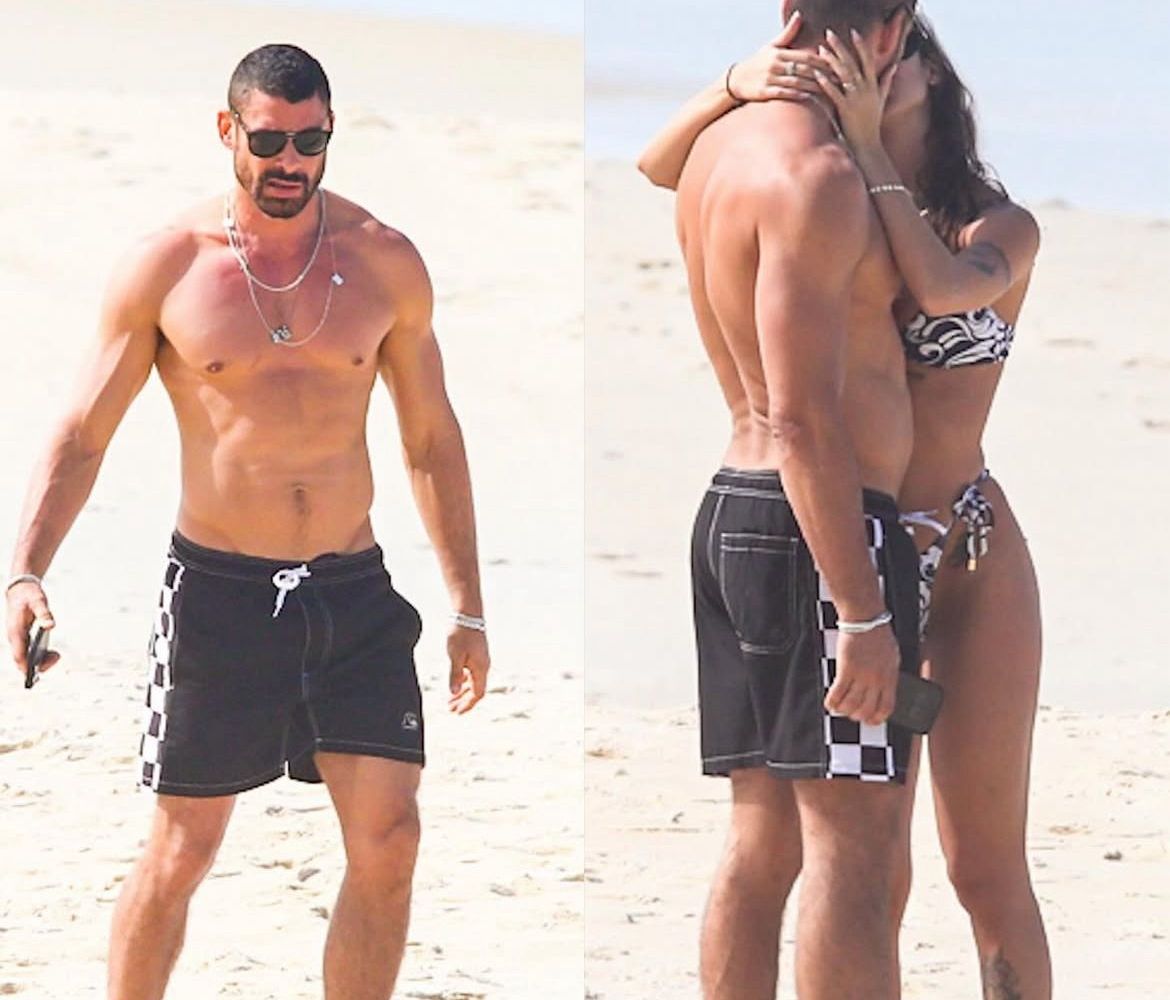 Cauã Reymond é visto aos beijos com modelo durante manhã na praia; Reprodução/ Instagram/ @nanarede