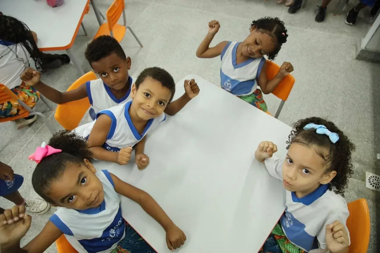 A educação infantil é composta pela etapa de creche, que para crianças de 0 a 3 anos, e pré-escola, para crianças de 4 e 5 anos. Foto: Lucas Moura / Secom Pms