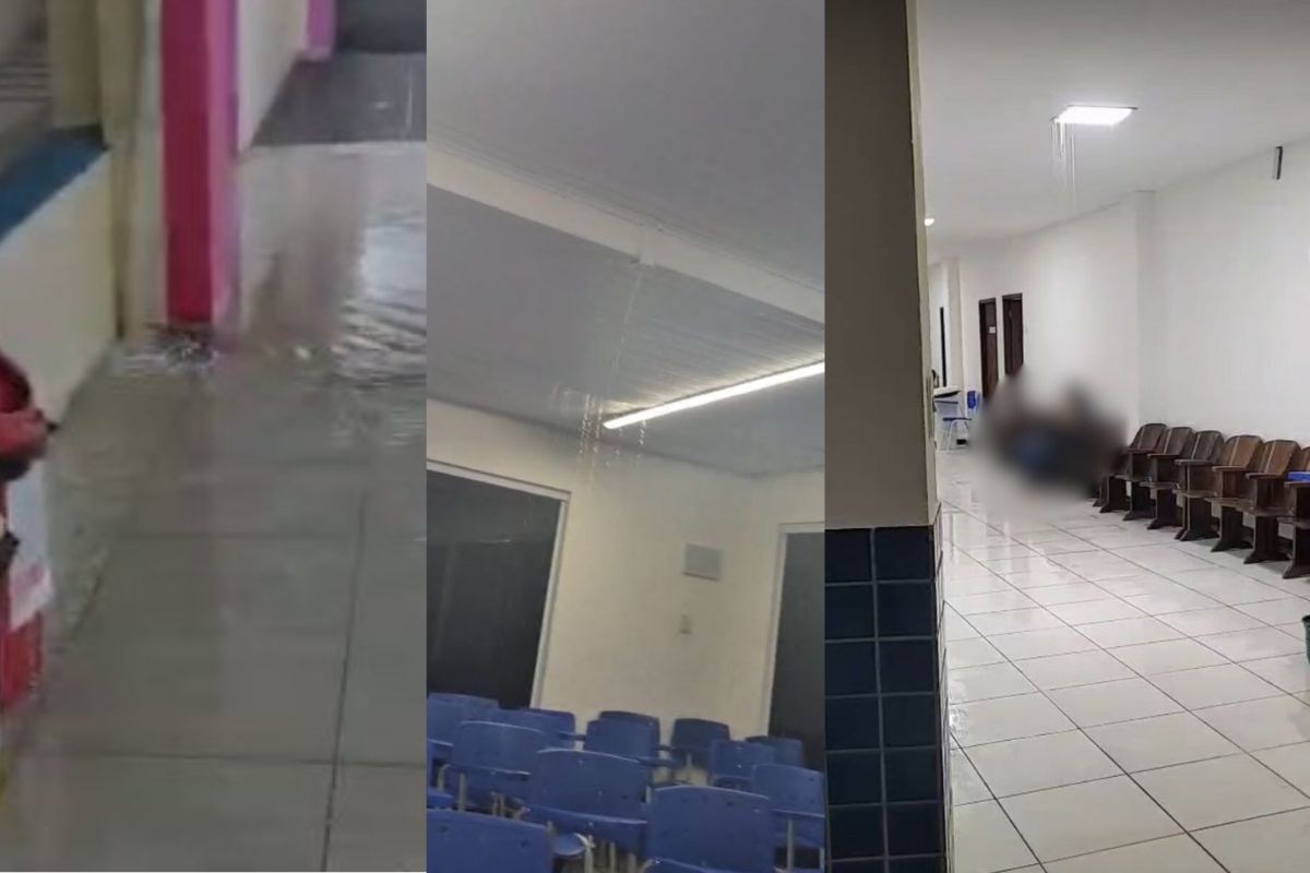 Faculdade Em Alagoinhas Sofre Com Fortes Chuvas.