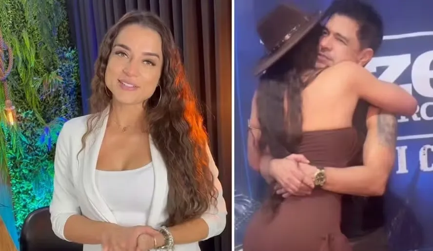 Zezé Di Camargo chama fã para camarim e web relembra relacionamento com Graciele
