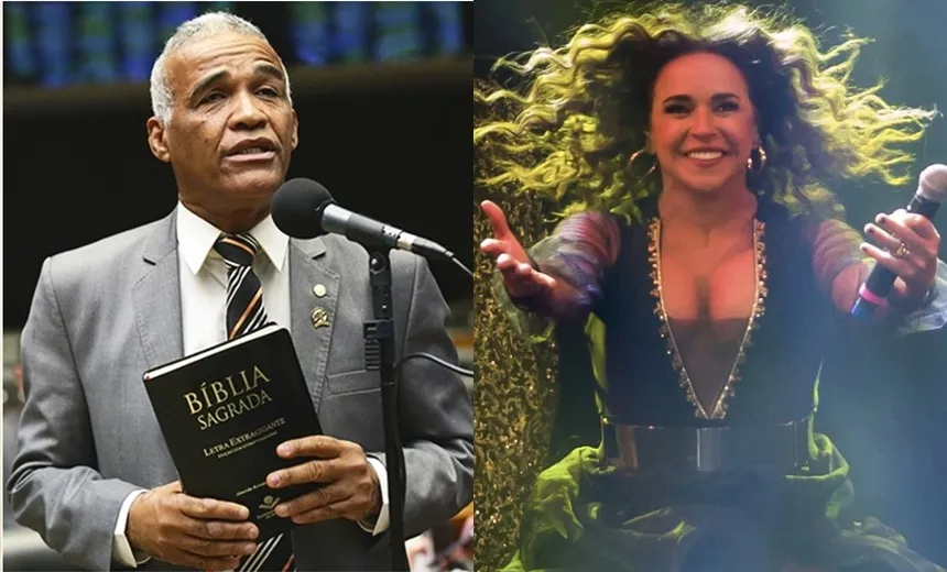 Isidório pede desculpas publicamente a Daniela Mercury após ação por injúria