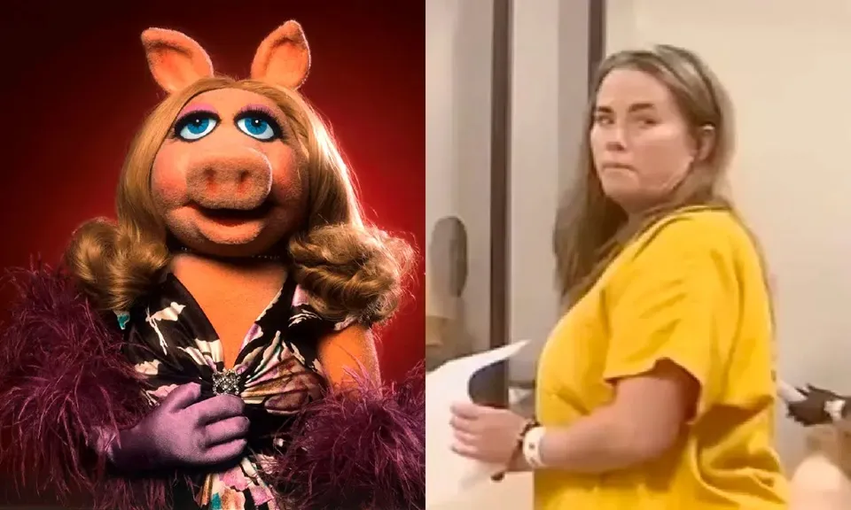 Mulher é chamada de 'Miss Piggy' em avião, agride criança e termina presa