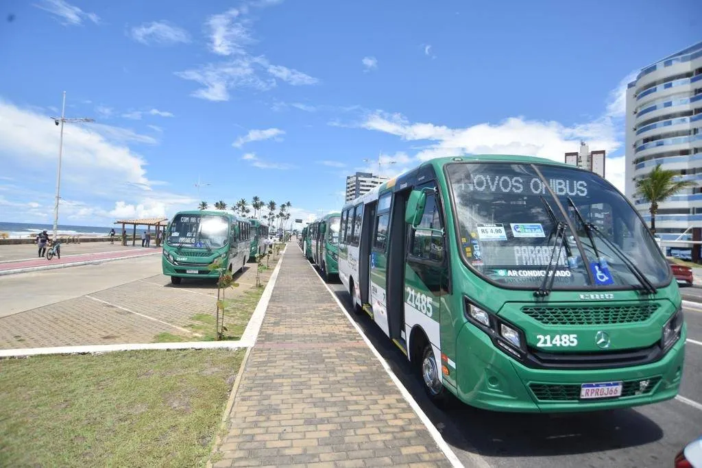 Salvador recebe 41 novos ônibus com ar-condicionado