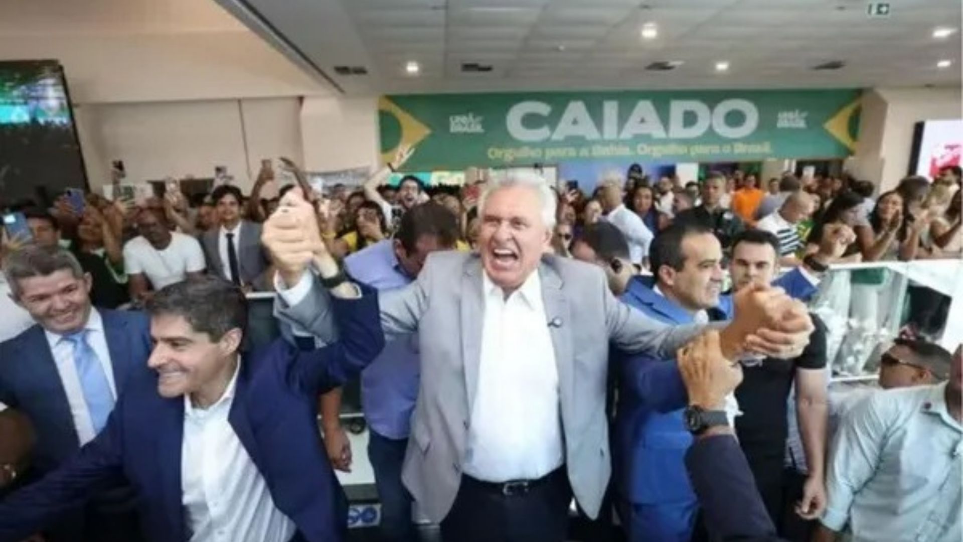 Ronaldo Caiado lan&ccedil;ou pr&eacute;-candidatura em Salvador