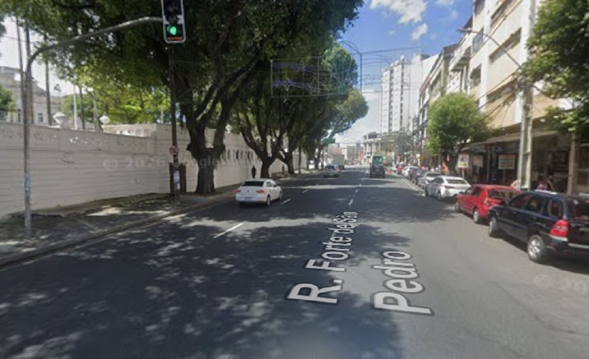 Foli&atilde;o &eacute; baleado pr&oacute;ximo ao Forte S&atilde;o Pedro no Circuito Osmar. Foto: Reprodu&ccedil;&atilde;o | Google Maps