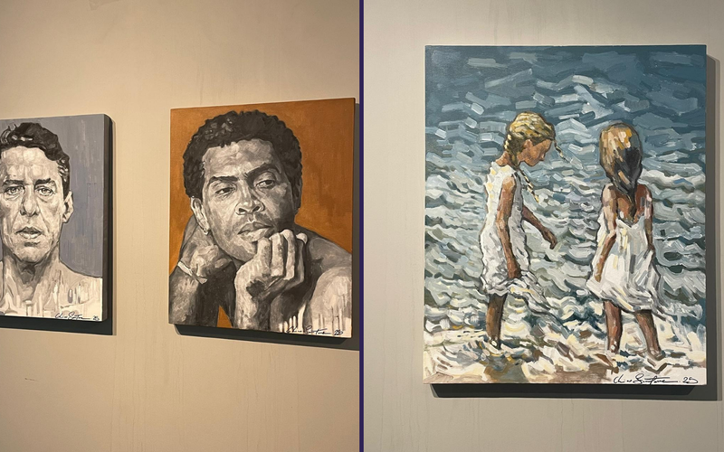 A exposi&ccedil;&atilde;o de Chico Santana tamb&eacute;m aposta na aproxima&ccedil;&atilde;o entre arte e juventude, mostrando como novos artistas baianos v&ecirc;m ocupando espa&ccedil;os culturais da capital com produ&ccedil;&otilde;es autorais e contempor&acirc;neas/Foto: Redes Sociais/Chico Santana&nbsp;