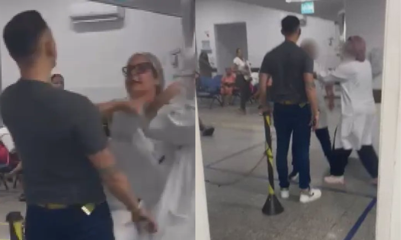 Policial militar &eacute; acusado de agredir assistente social em UPA de Salvador. Foto: Reprodu&ccedil;&atilde;o
