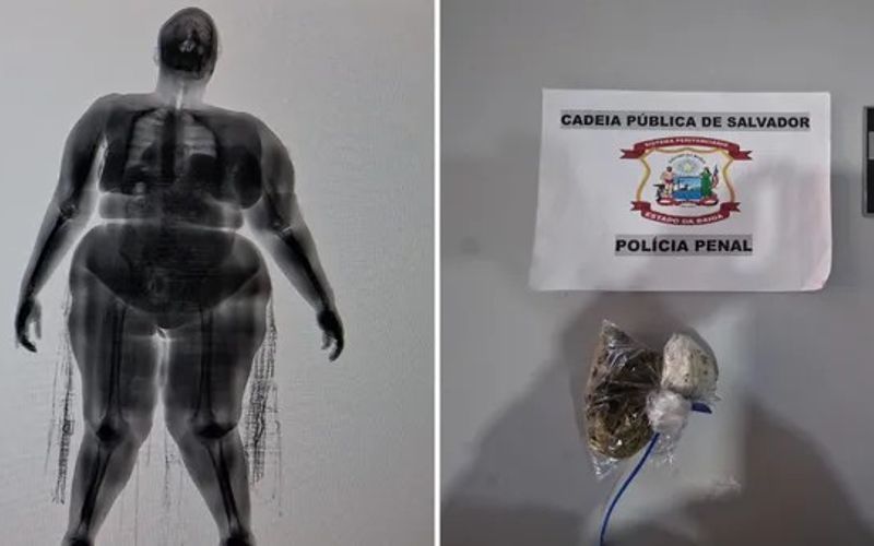Drogas em pres&iacute;dios podem ser identificadas durante diferentes etapas de fiscaliza&ccedil;&atilde;o, incluindo revistas de visitantes, funcion&aacute;rios e internos, al&eacute;m de inspe&ccedil;&otilde;es estruturais nas celas/Foto: Pol&iacute;cia Penal