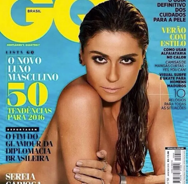 Às vésperas dos 40, Giovanna Antonelli aparece nua em capa de revista