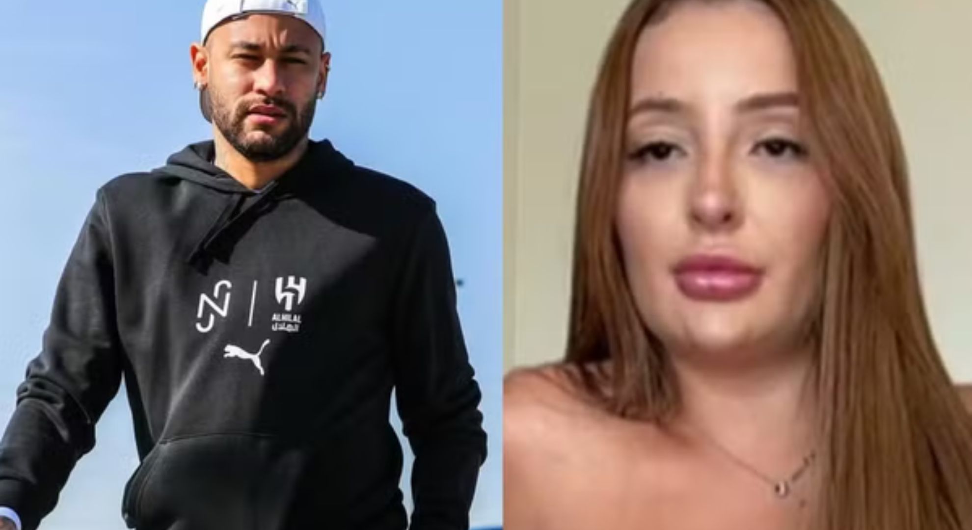 Garota de programa que diz estar grávida de Neymar. Foto: Redes sociais 