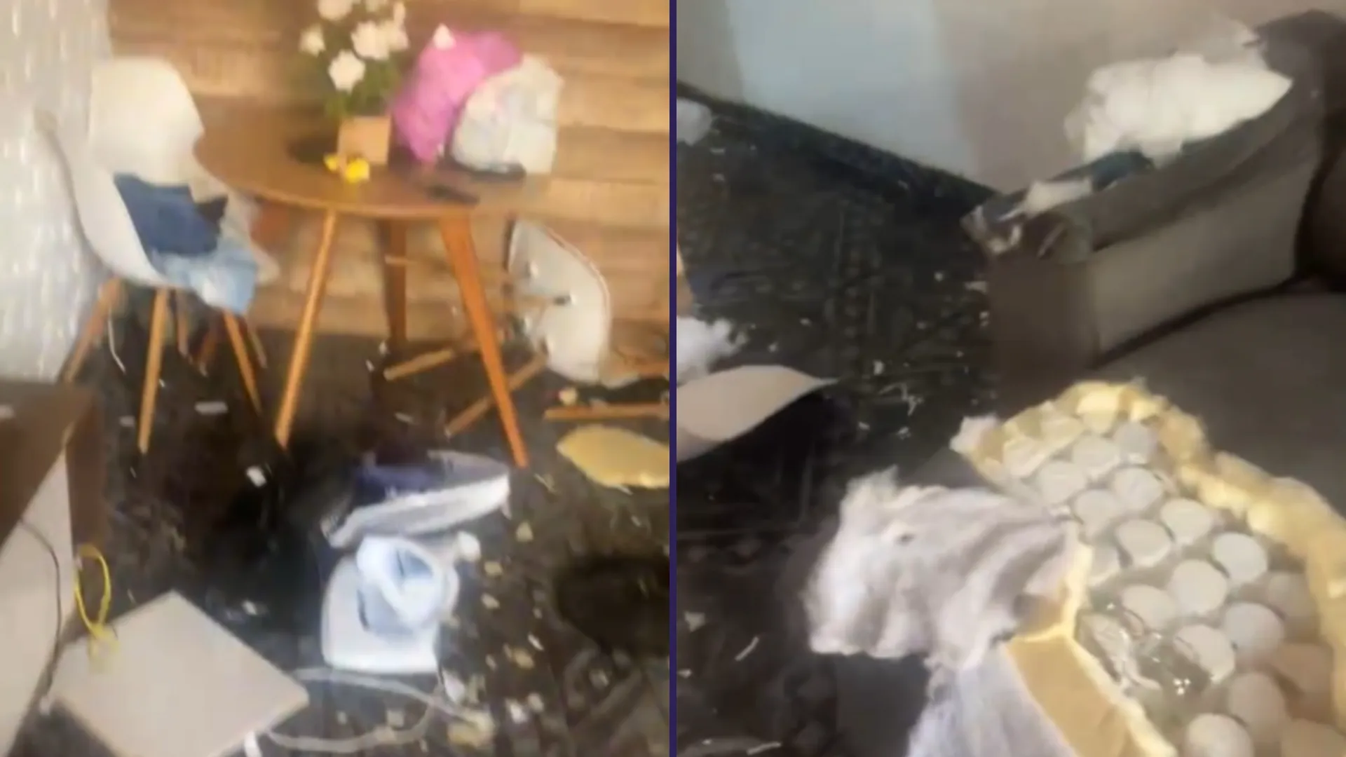 Mulher denuncia ex-marido após ter casa destruída em Salvador; vídeo