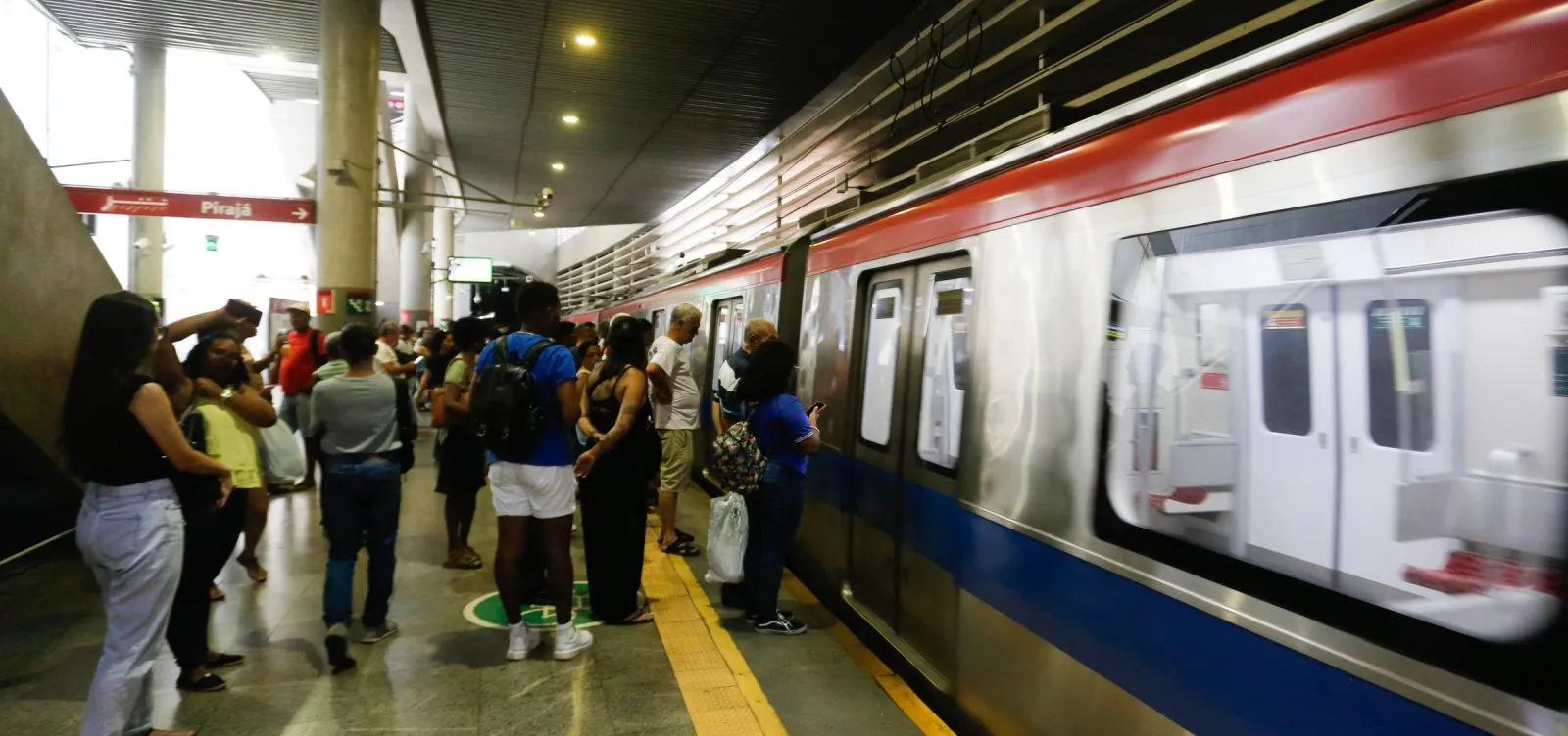 Linha 1 do metrô de Salvador é restabelecida após falha técnica