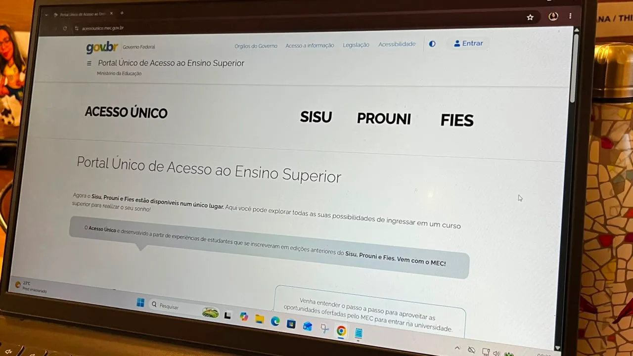 Saiba como comprovar a inscrição no Prouni; prazo termina nesta sexta (14)