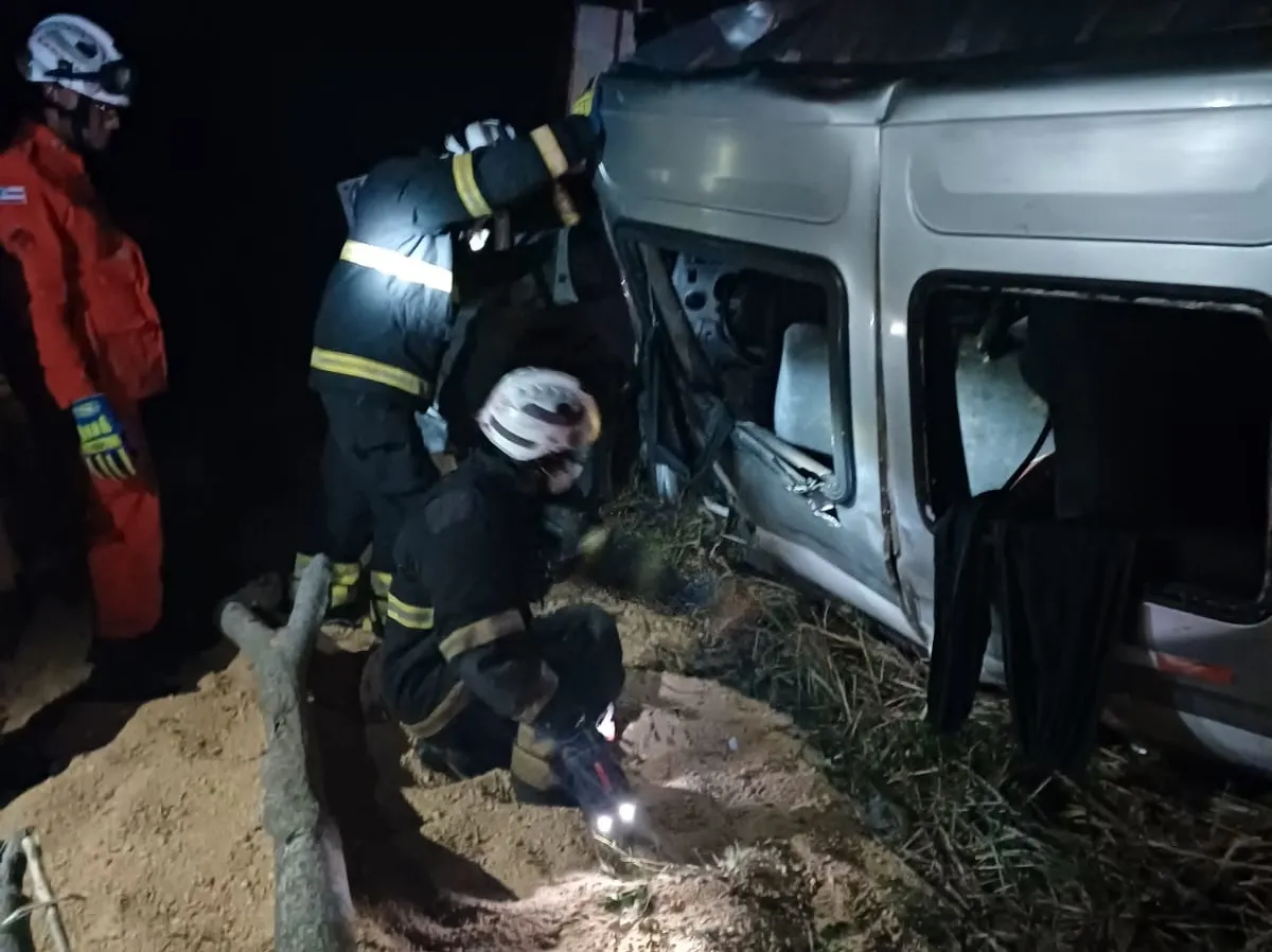 Acidente deixou nove mortos na Chapada Diamantina. Foto: Corpo de Bombeiros 