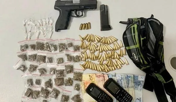 Rondesp apreende pistola e drogas em São Cristóvão; criminoso morre em confronto