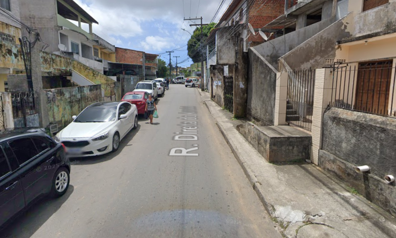 Dois homens são mortos a tiros no cabula. Foto: Divulgação | Google Street View