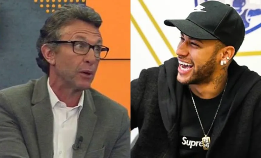 Neto chama Neymar de ”mimadinho” e jogador responde com ironia; veja