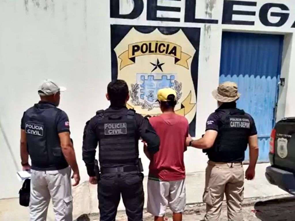 Ele foi preso por maus tratos aos pais e está à disposição da Justiça. Foto: Divulgação/PC-BA