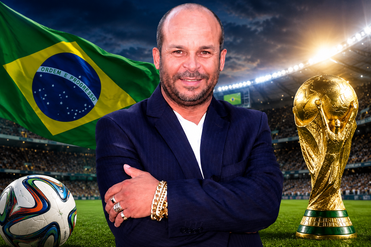 Brasil perde na estreia da Copa do Mundo, segundo Carlinhos Vidente. Foto: Ilustra&ccedil;&atilde;o | IA / ChatGpt