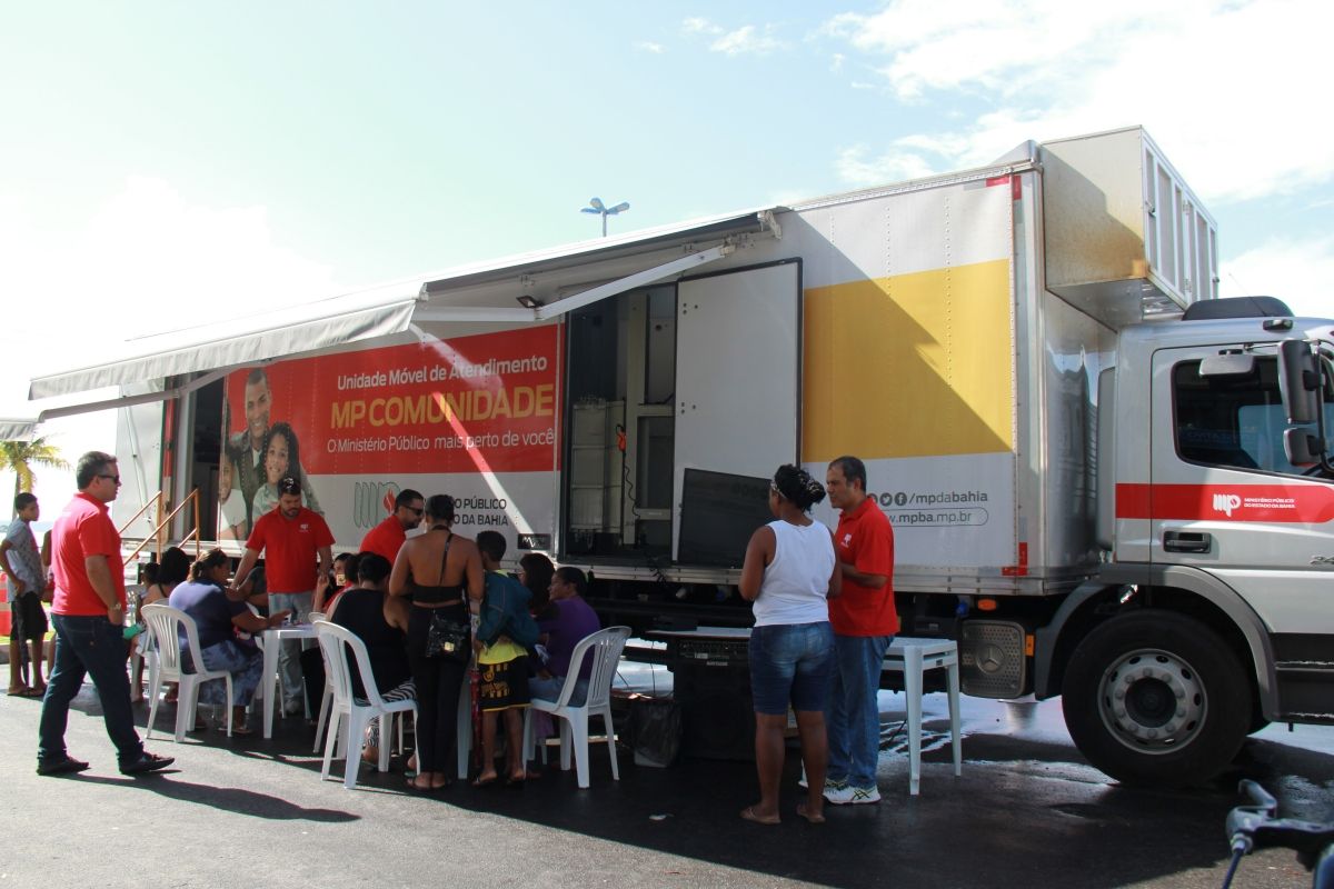 Os atendimentos jurídicos grátis promovidos pelo Ministério Público ocorrem no bairro de São Marcos, em Salvador, nos dias 4 e 5 de dezembro. Foto: MPBA