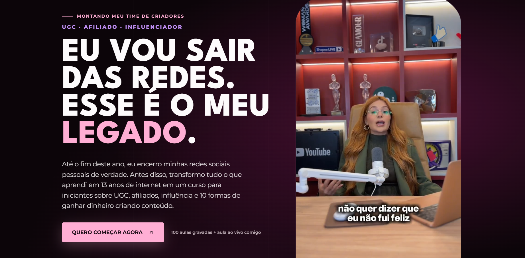 Viih Tube anuncia saída das redes sociais após fim de reality com funcionários. Foto: Reprodução Redes Sociais