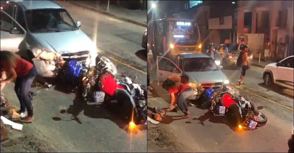 Três homens suspeitos de praticar assaltos são baleados na Mata Escura