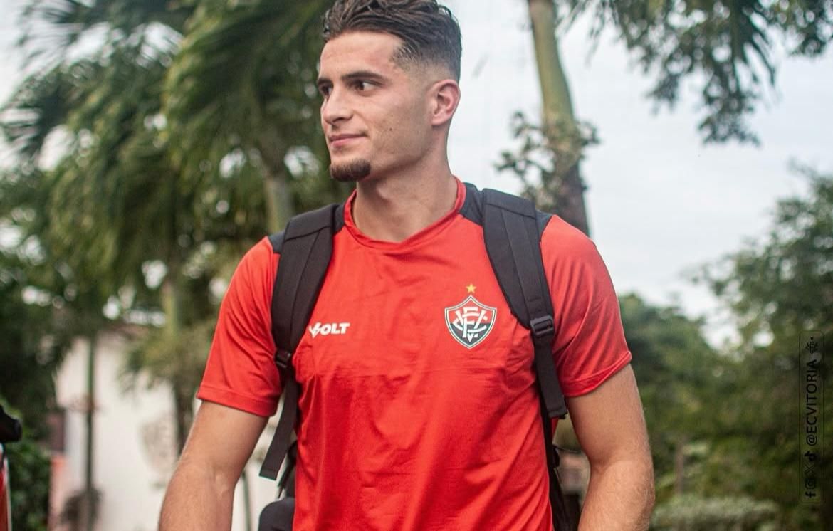Rúben Rodrigues foi relacionado pelo Vitória | Foto: Victor Ferreira/EC Vitória