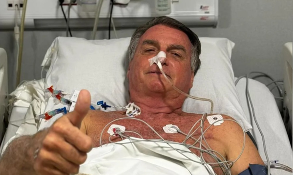Cirurgia de Bolsonaro.  Foto: redes sociais | @jairmessiasbolsonaro