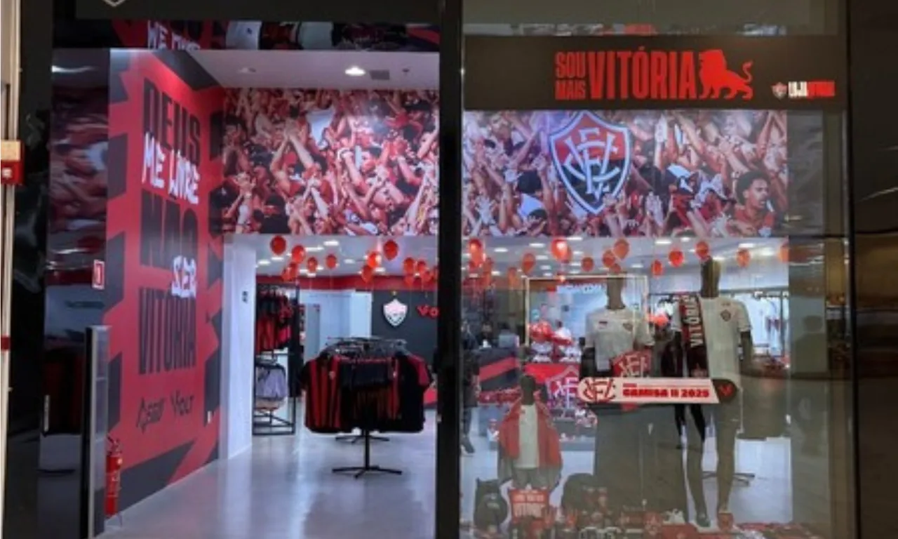 Incêndio atinge loja do Vitória em shopping de Salvador