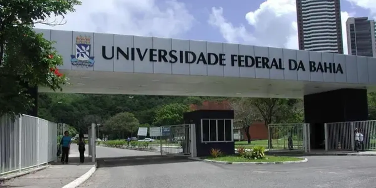 Portaria da Universidade Federal da Bahia. | Foto: Divulga&ccedil;&atilde;o