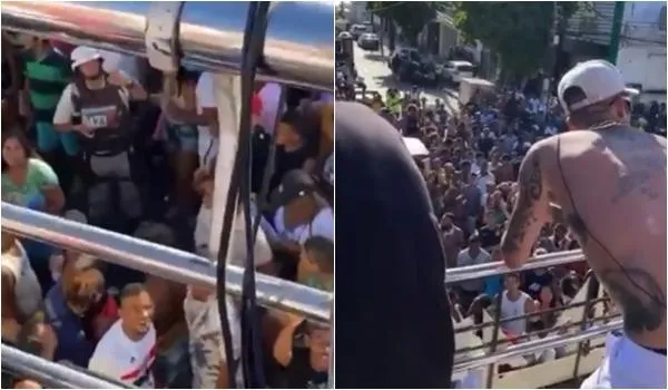 Kannário "enfrenta" PMs durante arrastão na Liberdade: "eu sou a lei"; veja vídeo