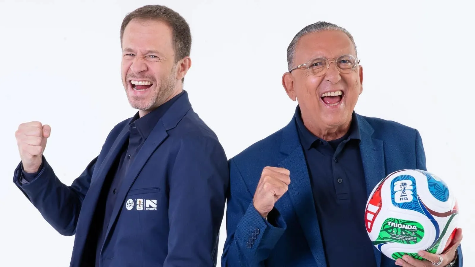 Copa do Mundo no SBT terá Galvão Bueno, Tiago Leifert, Alexandre Pato e outros nomes