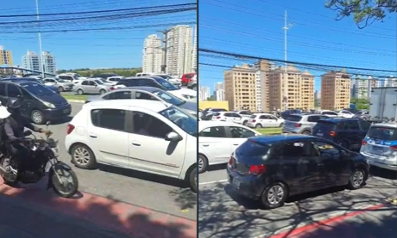 Motoristas de app bloqueiam por Paralela em protesto a morte de colega