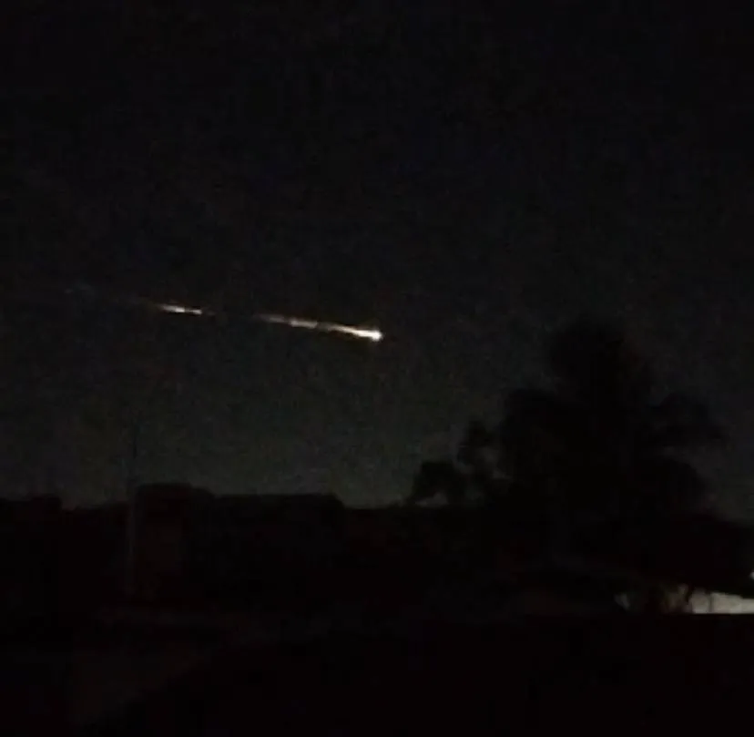 Não foi meteoro! Entenda o que causou o fenômeno luminoso no céu do Nordeste