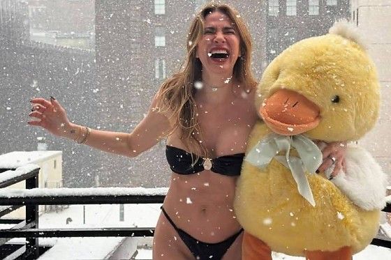 Luciana Gimenez Em Nova York