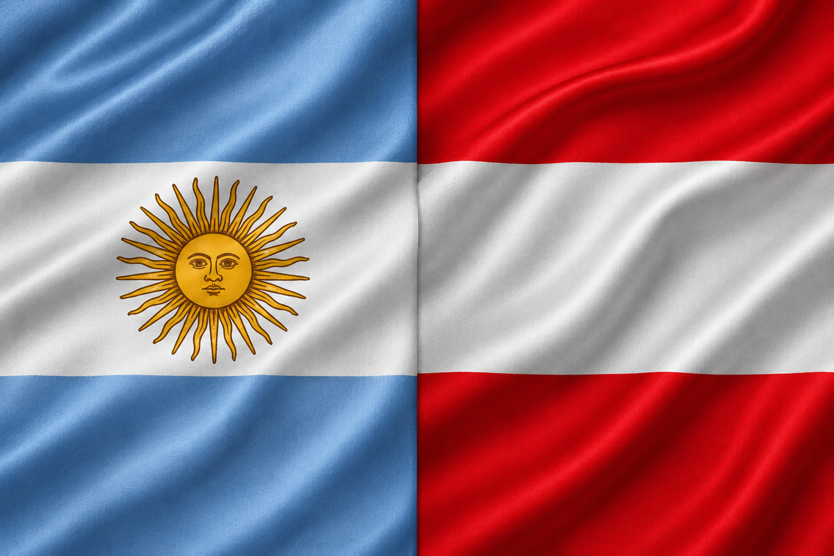 Argentina e &Aacute;ustria se enfrentam pela segunda rodada do Grupo J da Copa do Mundo 2026. Foto: Reprodu&ccedil;&atilde;o