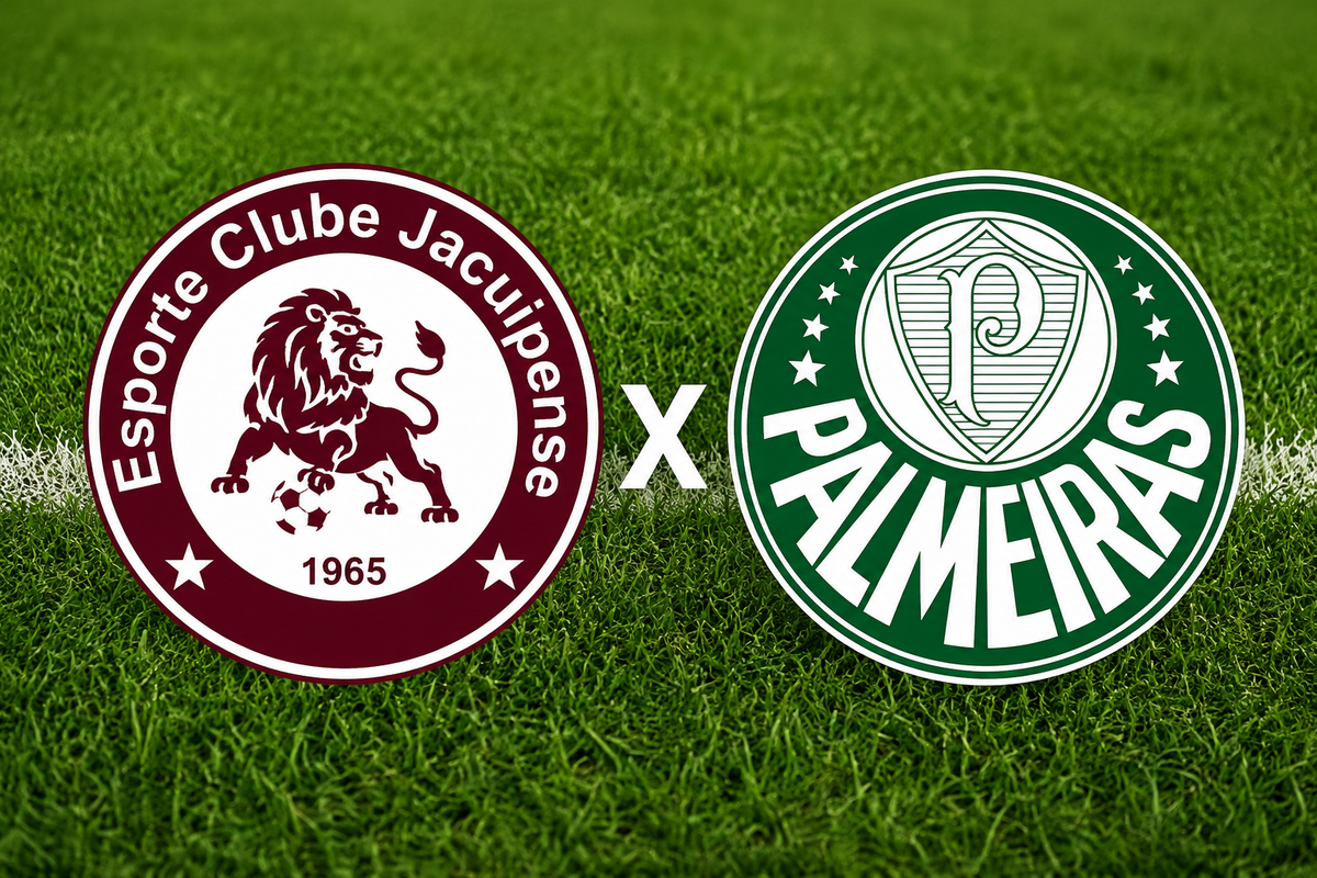 Jacuipense X Palmeiras &eacute; transmitido pela Amazon Prime. Foto: Ilustra&ccedil;&atilde;o | IA