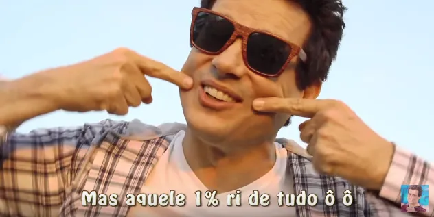Celso Portiolli faz paródia de “Aquele 1%” comemorando seus 22 anos de SBT