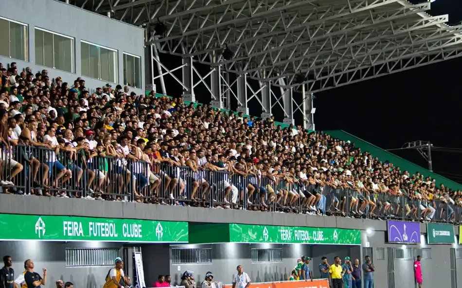 Arquibancada Do Feira Fc. | Foto: Ascom Feira Futebol Clube