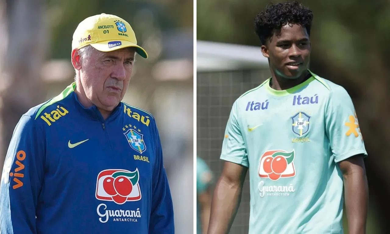 Por que Ancelotti não usou Endrick contra o Marrocos? Entenda motivo