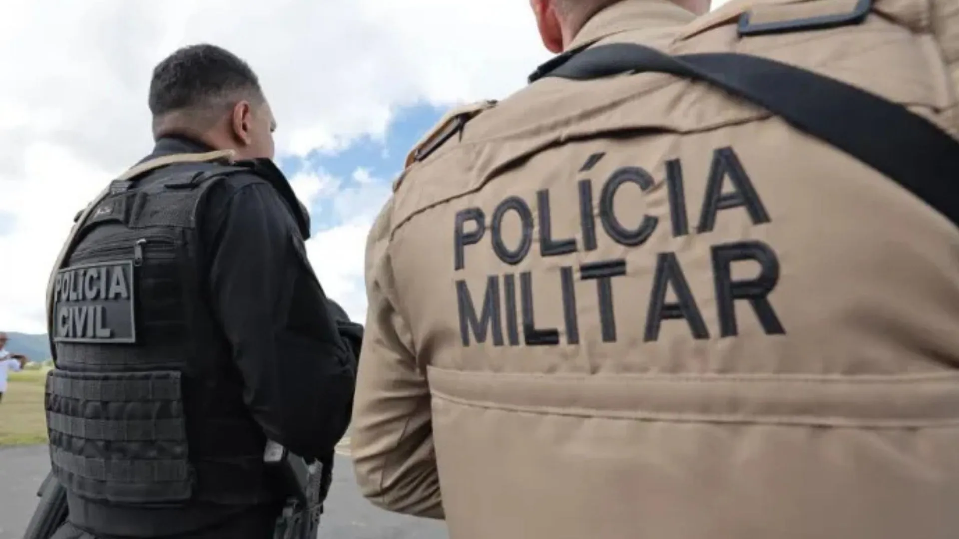 Imagem da Polícia Civil e Polícia Militar 