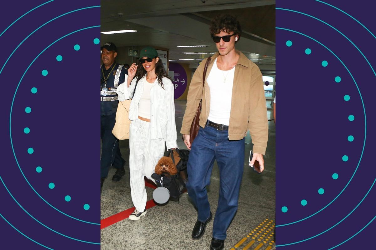 Bruna Marquezine e Shaw Mendes desembarcam em Salvador. | Cr&eacute;dito Dilson Silva Webert Belicio  Tom Z&eacute; Fonseca Agnews (1)