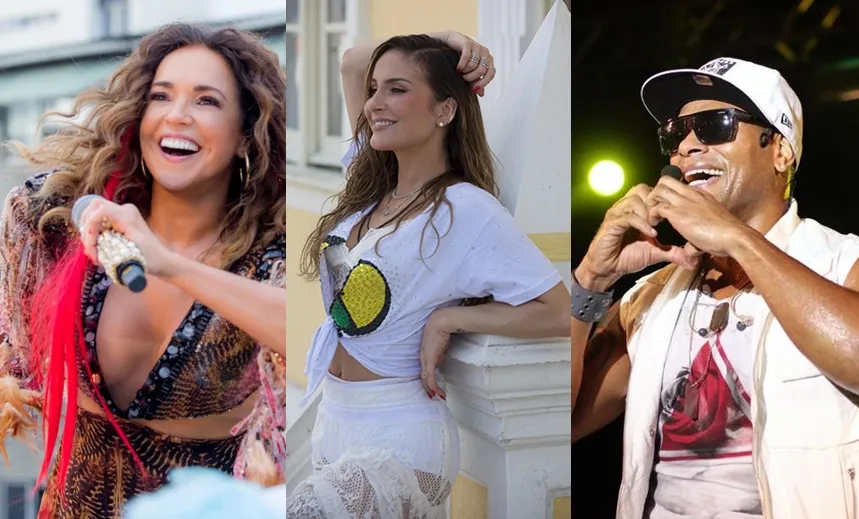 Claudia Leitte, Daniela Mercury e Parangolé se apresentam na última “Terça do Olodum”