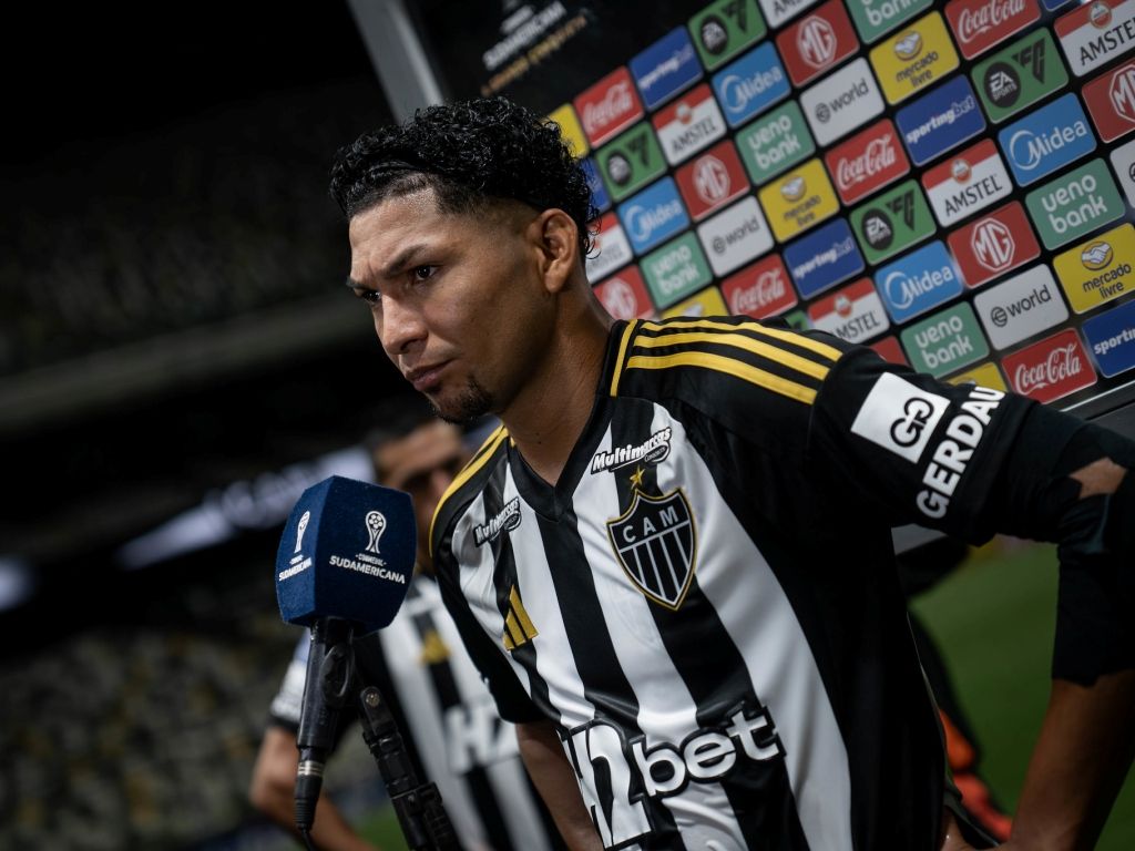 Rony pediu a rescisão contratual alegando atraso nos pagamentos de FGTS e outros itens no contrato com o Atlético-MG. Foto: Pedro Souza/Atlético-MG