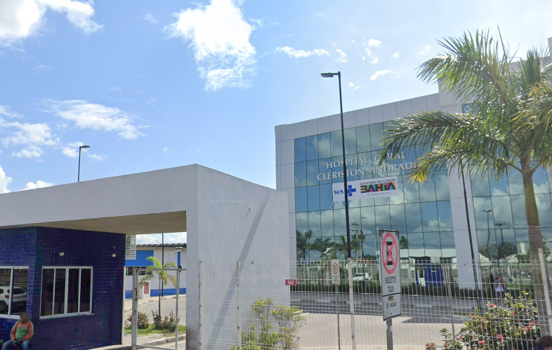 Hospital Cleriston Andrade. Foto: Google Street View