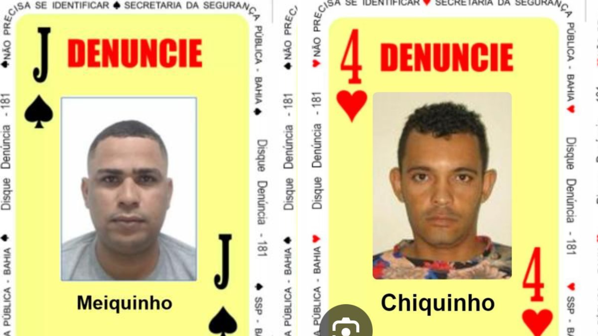 Os líderes de facções integravam Baralho do Crime. Foto: Divulgação / SSP