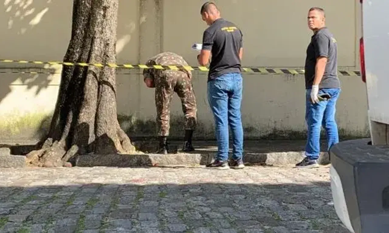 Ex-soldado invade quartel da Mouraria e mata subtenente. Foto: Raphael Marques/ TV Aratu