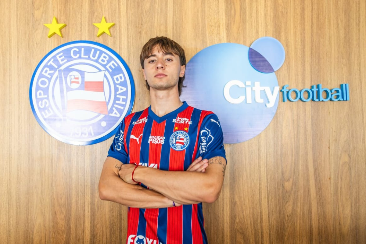 Rom&aacute;n G&oacute;mez &eacute; o novo refor&ccedil;o do Bahia. | Foto: Divulga&ccedil;&atilde;o EC Bahia 